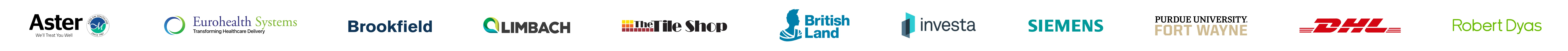 Trusted enterprise logos