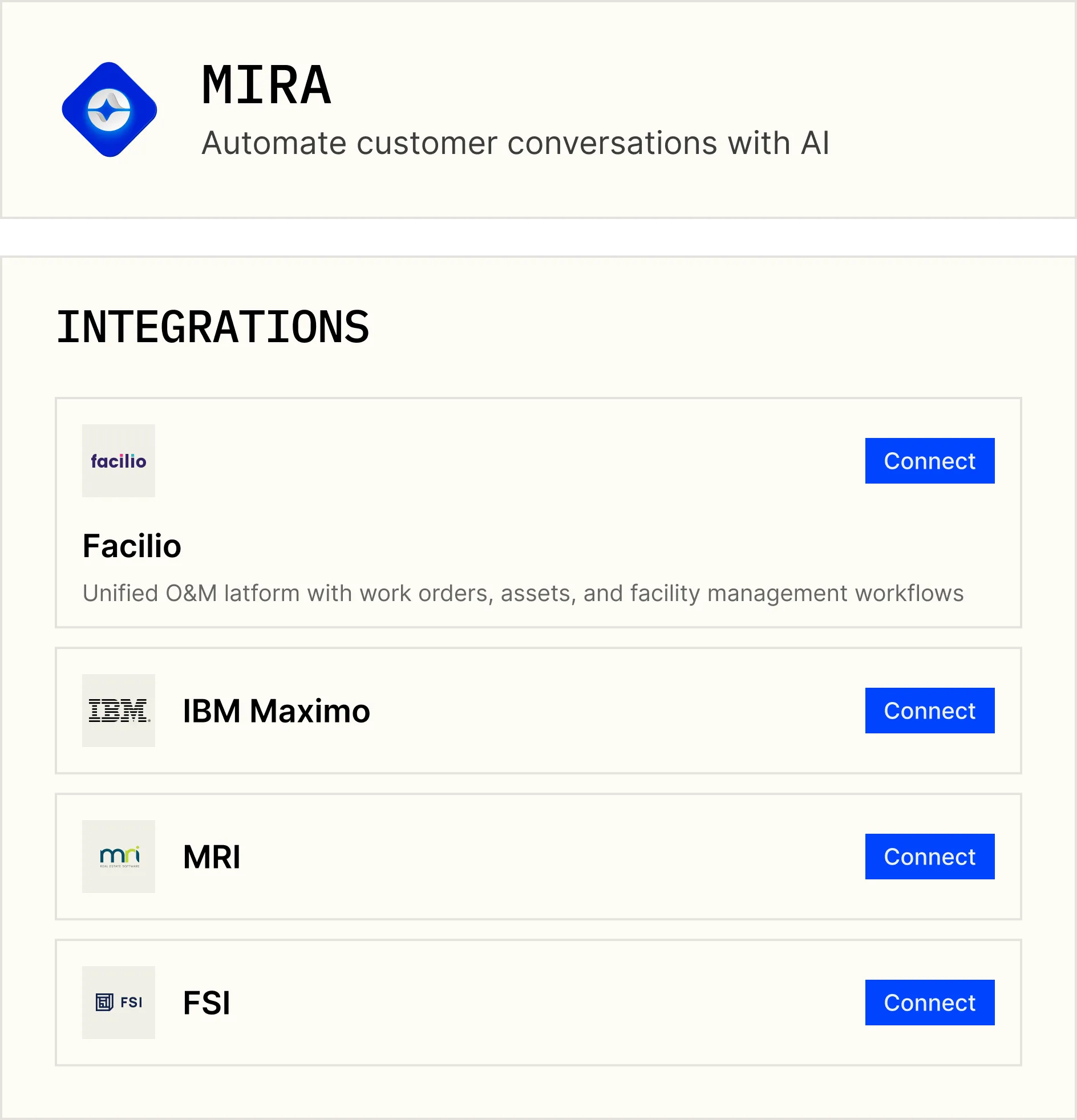 Works with any CMMS or helpdesk